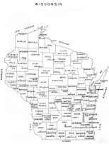 Wisconsin State Map, Pierce County 1959